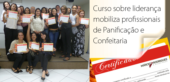 Curso sobre liderança mobiliza profissionais de Panificação e Confeitaria  - 14/05/12